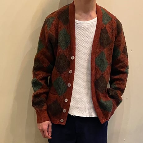 1960's CEDAR HILL Mohair Cardigan