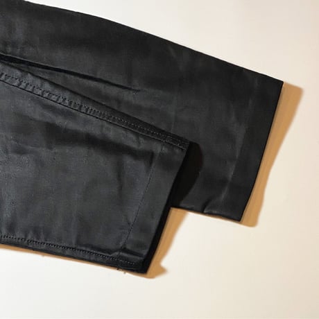 1940's〜 Le Favori Black Moleskin Jacket Deadstock
