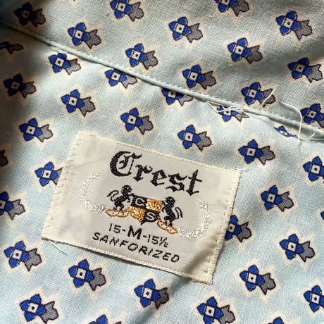 1960's Crest S/S Shirt Deadstock