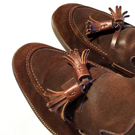 1960's Florsheim Suede Tassel Loafers