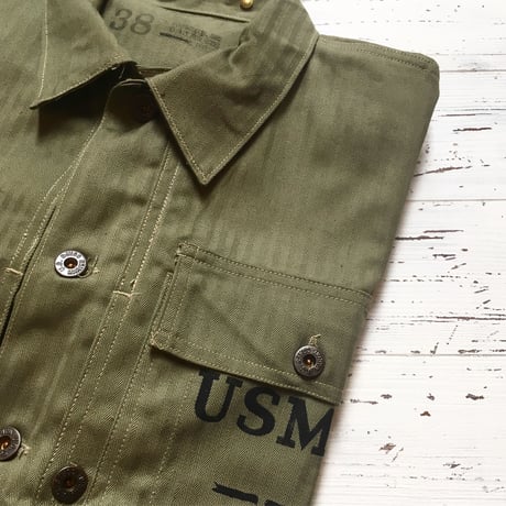 1940's USMC P-44 Herringbone Jacket Deadstock