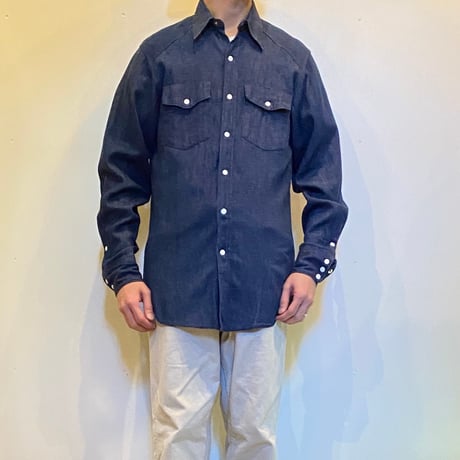 1950〜60's Dickies Denim Western L/S Shirt