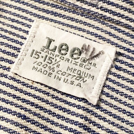 1960's〜 Lee Hickory Pullover L/S Shirt