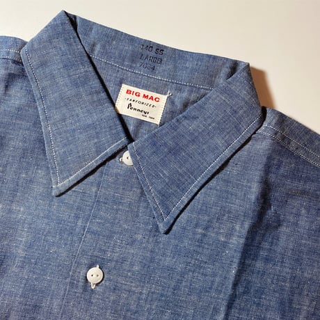 1960's BIG MAC Chambray S/S Shirt Deadstock