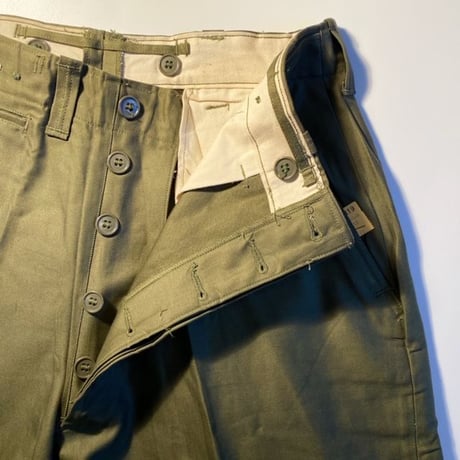 1940's US.ARMY M-43 Field Trousers Deadstock