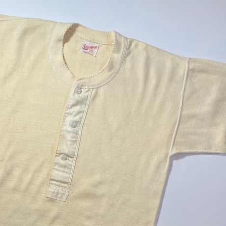 1940's SEQUOYAH Henleyneck L/S Tee