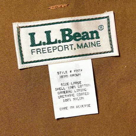 1980's〜 L.L.Bean Hunting Vest Deadstock