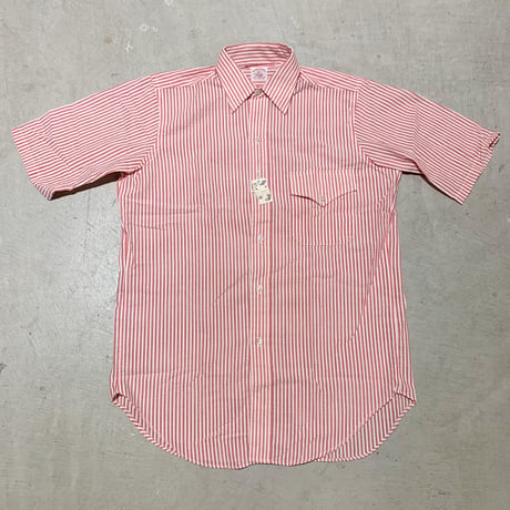 1970's〜 Brooks Brothers Seersucker S/S Shirt Deadstock