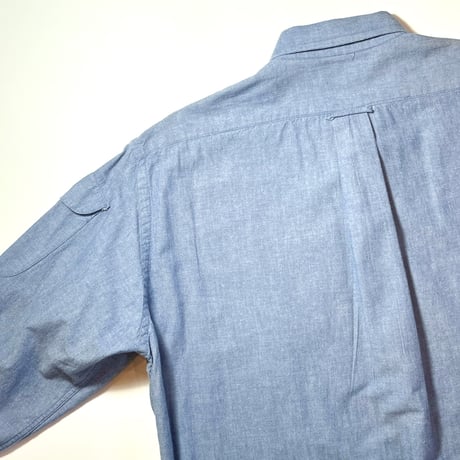 1980's〜 Willis&Geiger Chambray Safari L/S Shirt