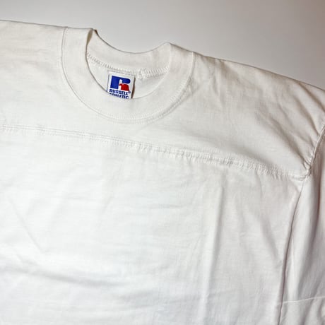 1980〜90's RUSSELL ATHLETIC Football Tee Deadstock
