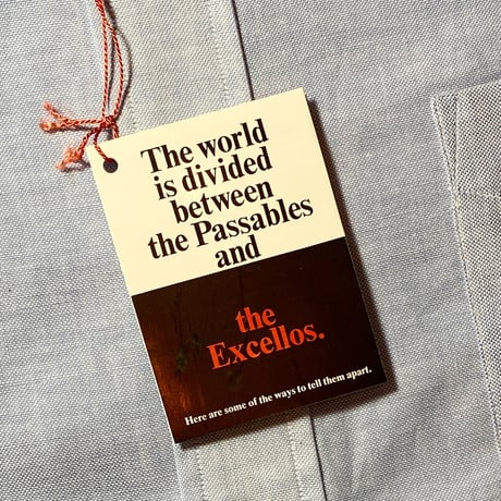 1960's〜 Excello S/S Shirt Deadstock
