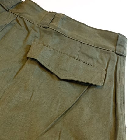 1950〜60's French Army M-47 Herringbone Trousers Deadstock