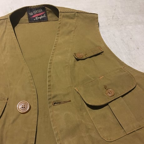 1950's THE FEATHER BY Drybak Fishing Vest