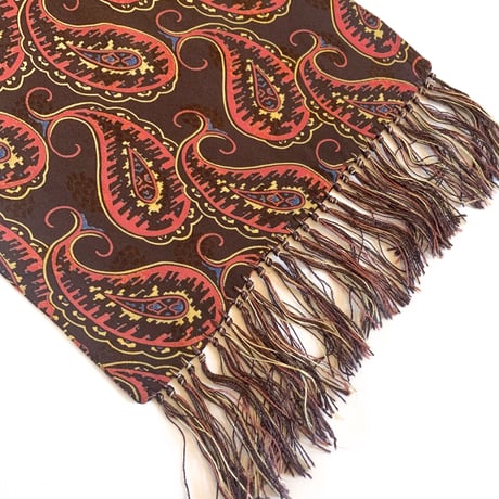 1950's〜 Unknown Rayon Scarf