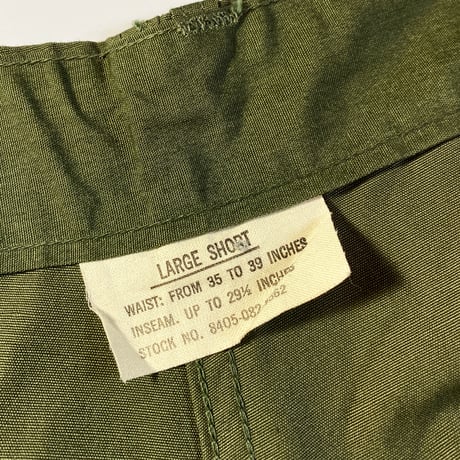 1960's US.ARMY Jungle Fatigue 3rd Trousers Deadstock