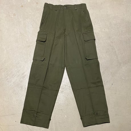 1950〜60's French Army M-47 Herringbone Trousers Deadstock