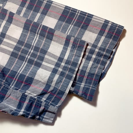 1960's Enro Indian Madras S/S Shirt