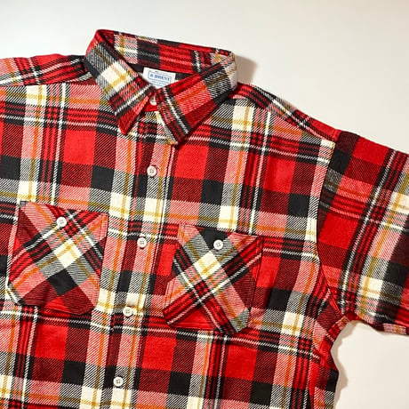 1950's BRENT Heavy Flannel L/S Shirt Deadstock