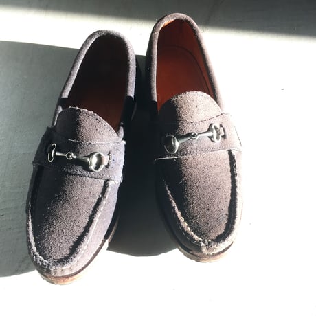 1990〜00's RANCOURT&CO. Blue Suede Bit Loafers