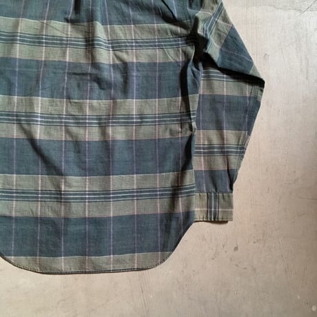 1960's McGREGOR Indian Madras L/S Shirt