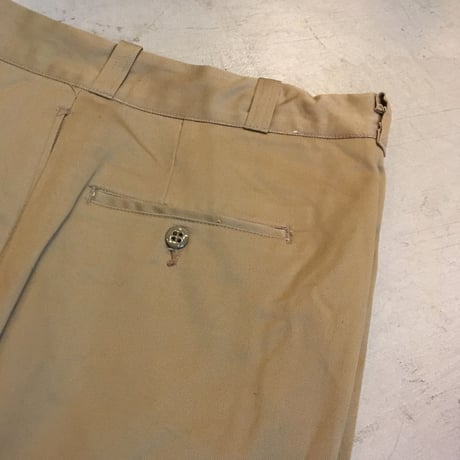 1960's US.ARMY Chino Trousers Deadstock