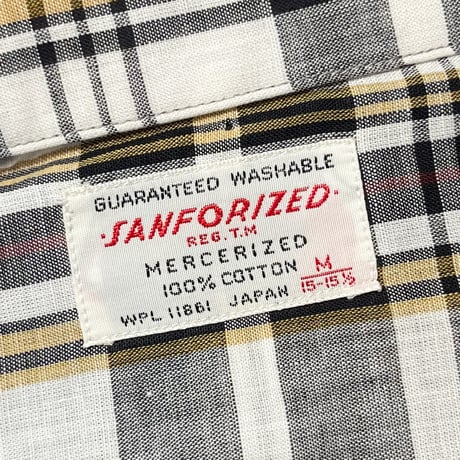 1960's MR JORDAN S/S Shirt Deadstock
