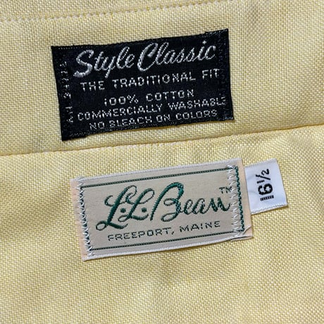 1970's L.L.Bean S/S Shirt Deadstock