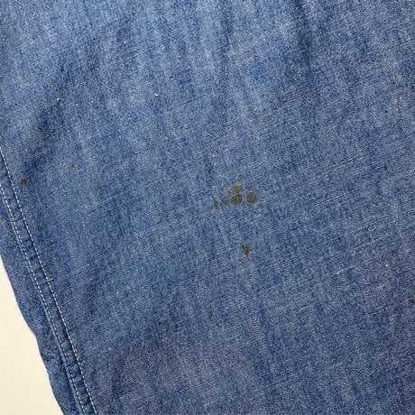 1940's US.NAVY Chambray L/S Shirt