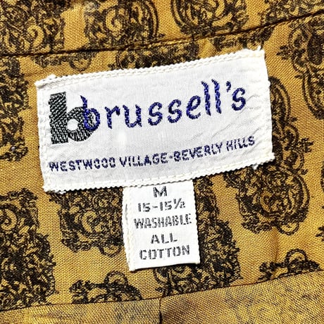 1960's brussell's S/S Shirt