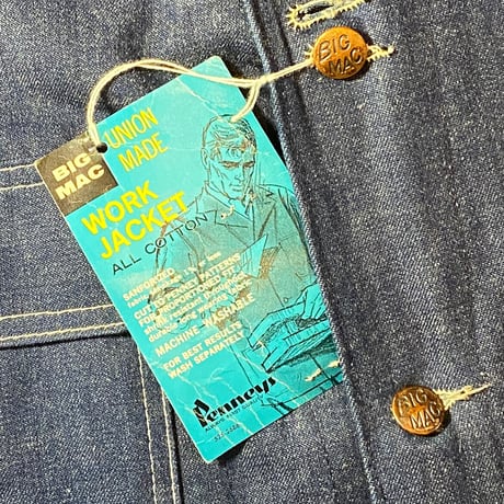 1960's BIG MAC Denim Coverall Deadstock