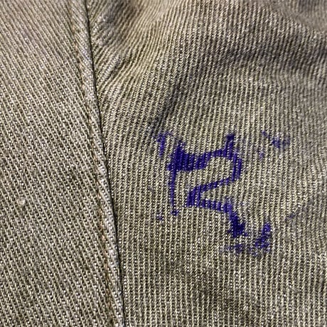 1940's British Army SAS Green Denim Smock