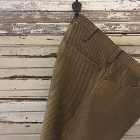 1960's h.i.s Corduroy Tapered Pants Deadstock