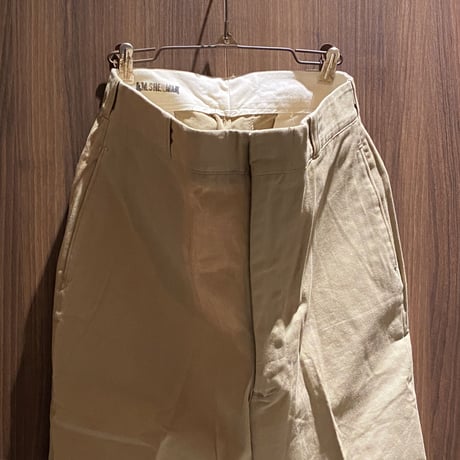 1960's US.ARMY Chino Trousers Deadstock