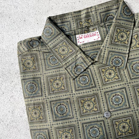 1960's McGREGOR L/S Shirt Deadstock