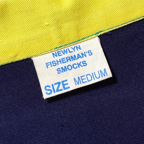 1970〜80's NEWLYN Crazy Pattern Fisherman Smock