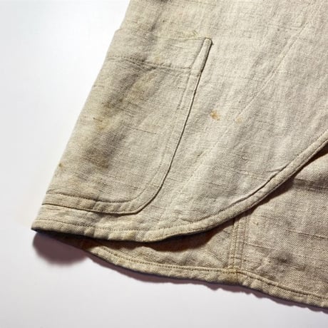 1910〜20's Unknown linen Suck Coat