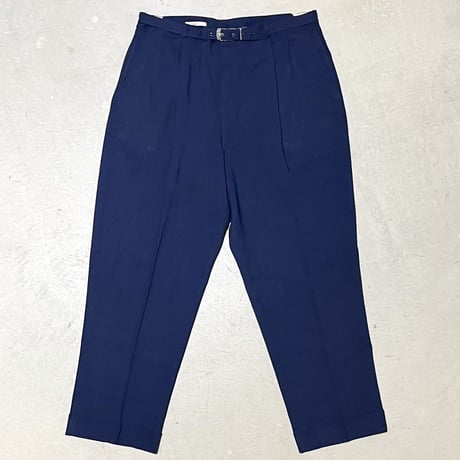 1950's Silver Rayon Slacks Deadstock