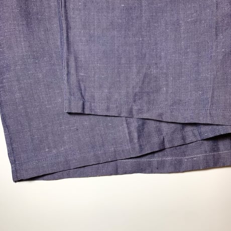 1950〜60's French Navy Linen Short Pants Deadstock