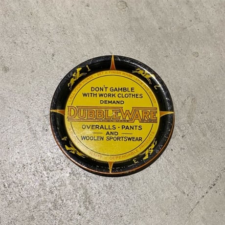 1930〜40's DUBBLE WARE Advertising Tray