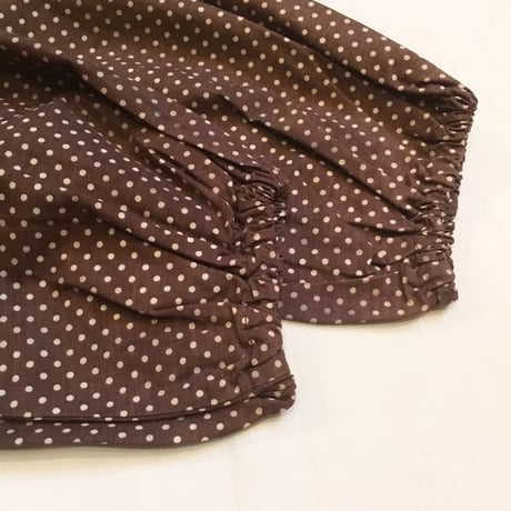 1970's Cole Dots&Border Cotton Blouson