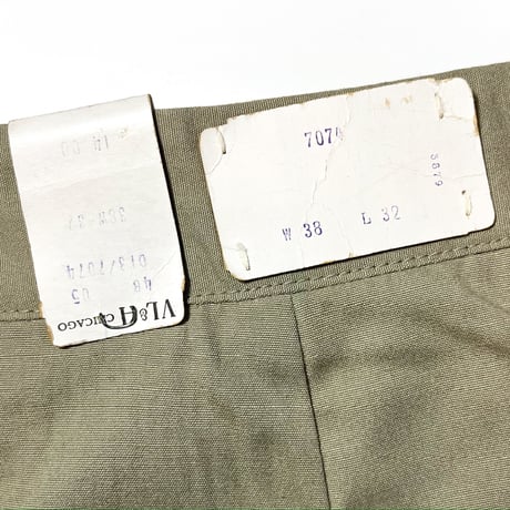 1960's VL&A Poplin Hunting Pants Deadstock
