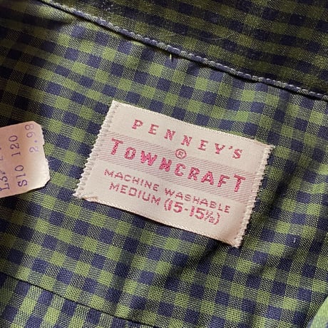 1950〜60's TOWNCRAFT L/S Shirt Deadstock