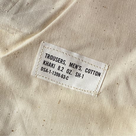 1960's US.ARMY Chino Trousers Deadstock