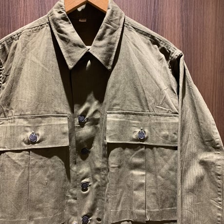 1940's US.ARMY M-43 Herringbone Jacket Deadstock