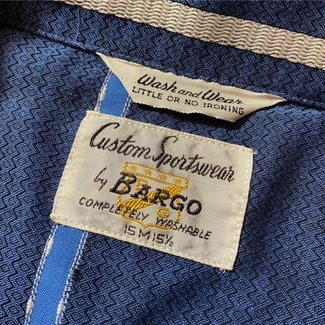 1960's BARGO L/S Shirt Deadstock