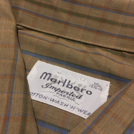 1960's Marlboro L/S Shirt Deadstock