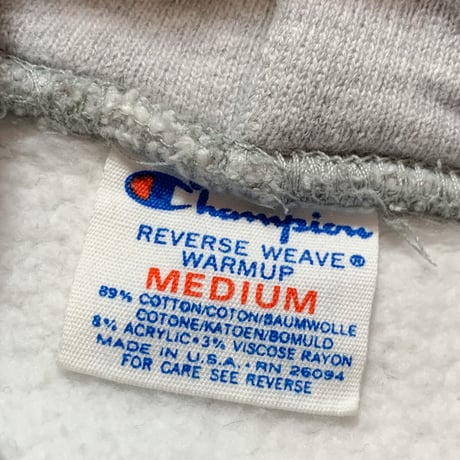 1980's Champion Reverse Weave Sweat Parka