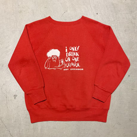 1960's Unknown Monster Printed Sweat