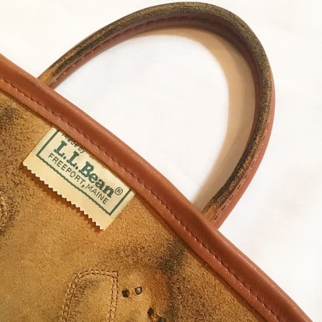 1980's L.L.Bean Leather Tote Bag