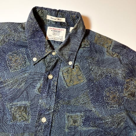 1960's ARROW Batik L/S Shirt